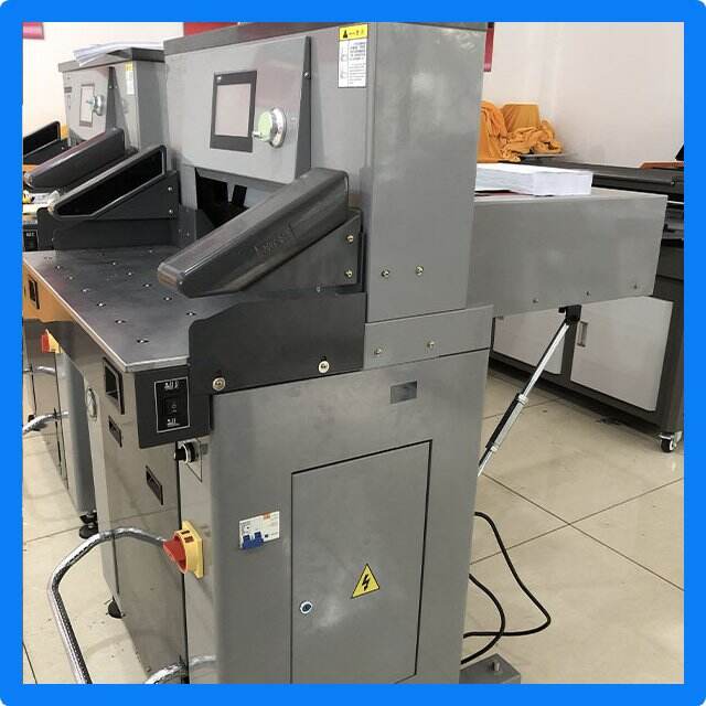 Achieve precise and clean cuts with a high-quality large paper slicer.