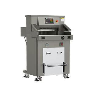 FRONT H498T - 495mm/19.48 inch A3 SIZE GUILLOTINE ECONOMICAL PROGRAMMABLE HYDRAULIC PAPER CUTTER