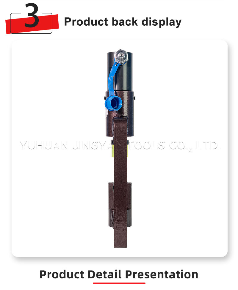 CXG-5050 Hydraulic Hand-Held Photovoltaic Bracket Bottom Hole Punching Machine details