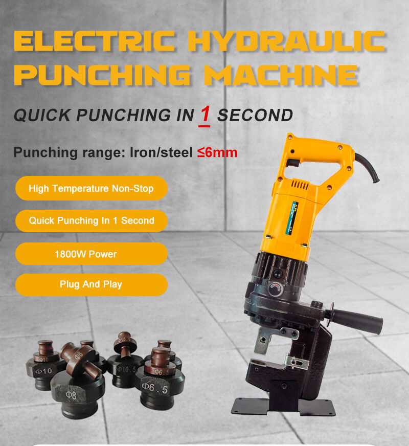High Precision MHP-20S Electric Powered Industrial Hydraulic Punch Press for Angle Steel Metal Fabrication factory