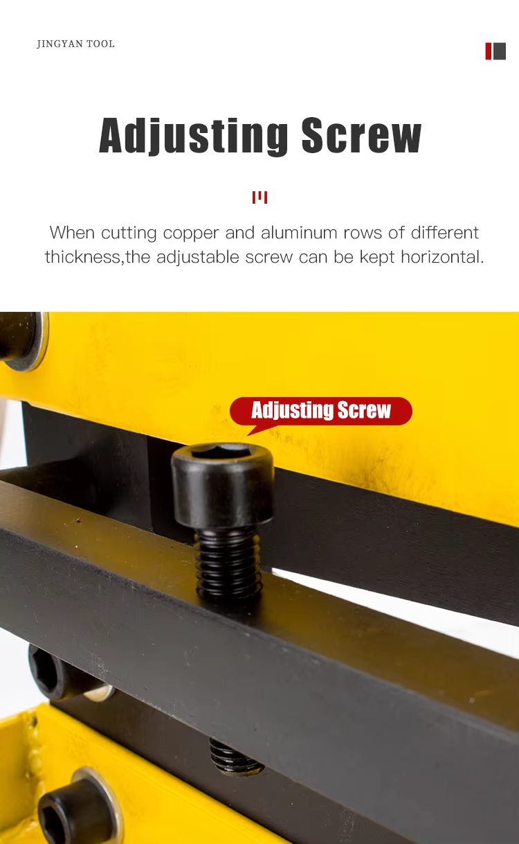 CWC-150 Hydraulic Copper Aluminum Busbar Cutting Tool Efficient Steel Metal Sheet Cutting Machine supplier