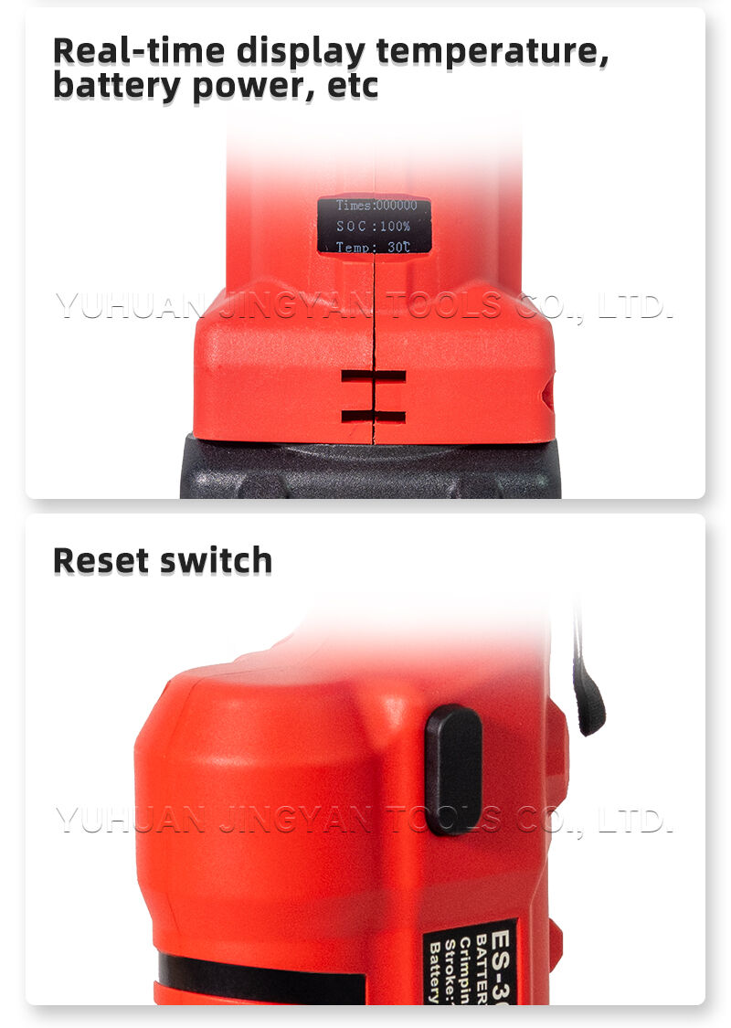 ES-300/65C 2-in-1 Battery Powered Hydraulic Crimper and Cutter for Copper Aluminum Lugs up to 300mm² manufacture