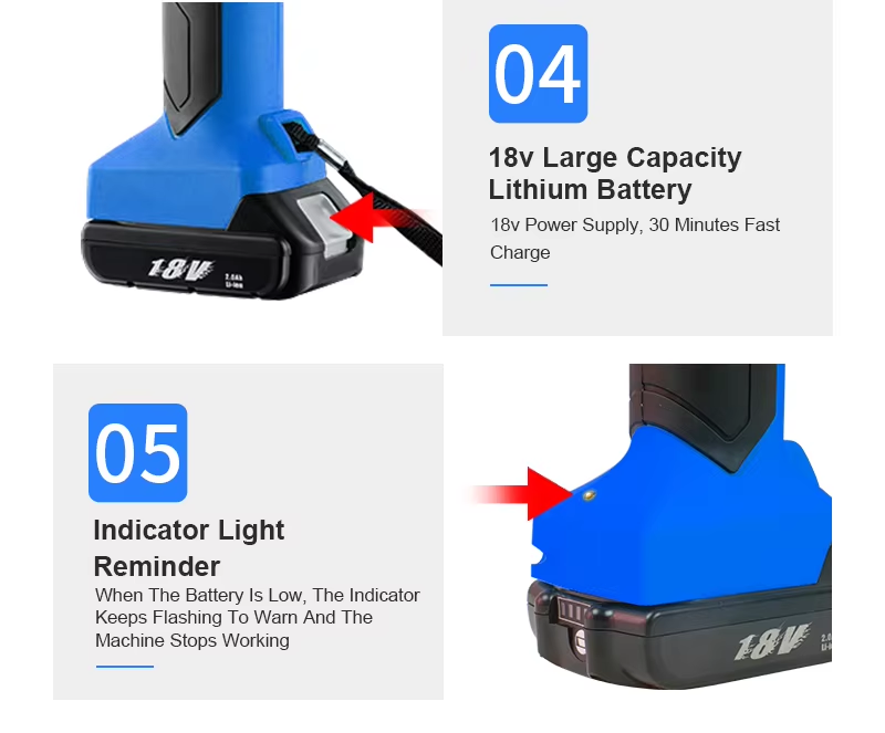 ES-240DY Battery-Powered Hydraulic Cable Cutter | No Die Change Needed | 16-240mm² Capacity details