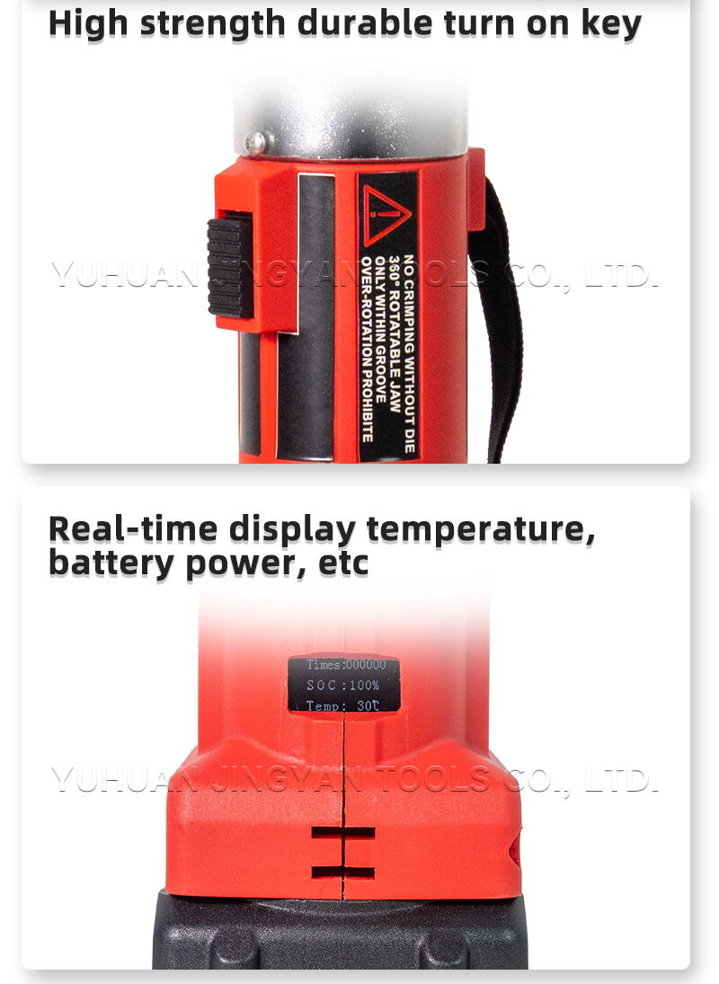 Electric Hydraulic Crimper Cutter ES-300C/30C 18V Battery Powered Compression Tool for Cable Lugs factory
