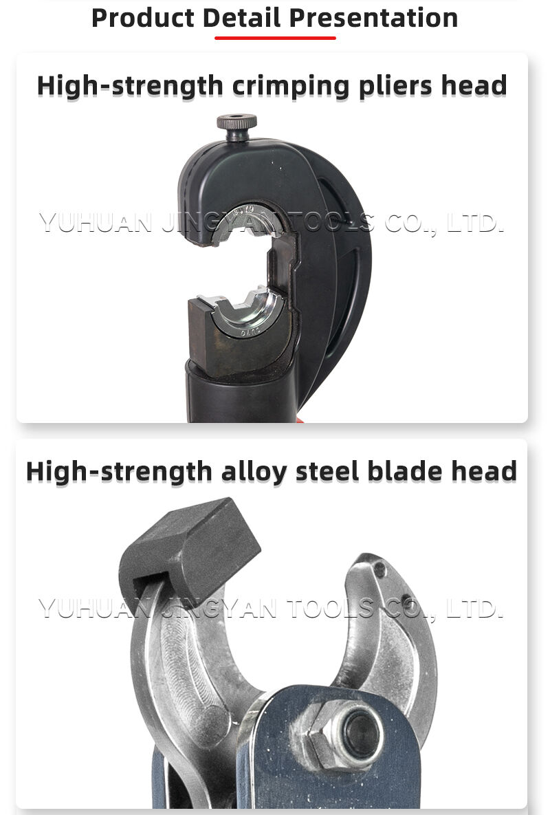 Electric Hydraulic Crimper Cutter ES-300C/30C 18V Battery Powered Compression Tool for Cable Lugs supplier
