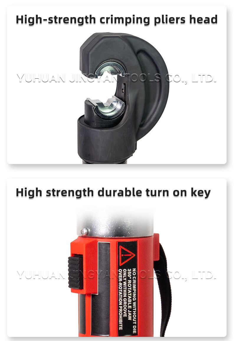 Hot Sale Industrial ES-400 Electric Hydraulic Crimper Crimping 16-400mm² Wires, Cables, Lugs Portable for Utility/Construction details