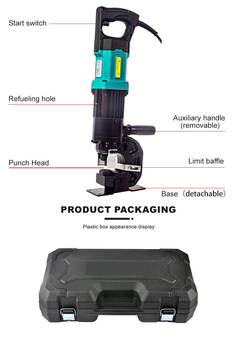 MHP-22S Hydraulic Metal Hole Puncher Punching Machine with Puncher Dies factory
