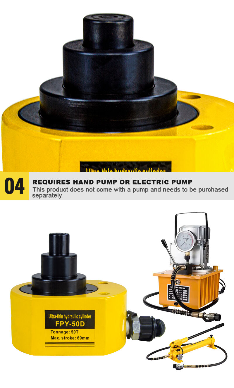 FPY-50D 50ton Multistage Hydraulic Cylinder supplier