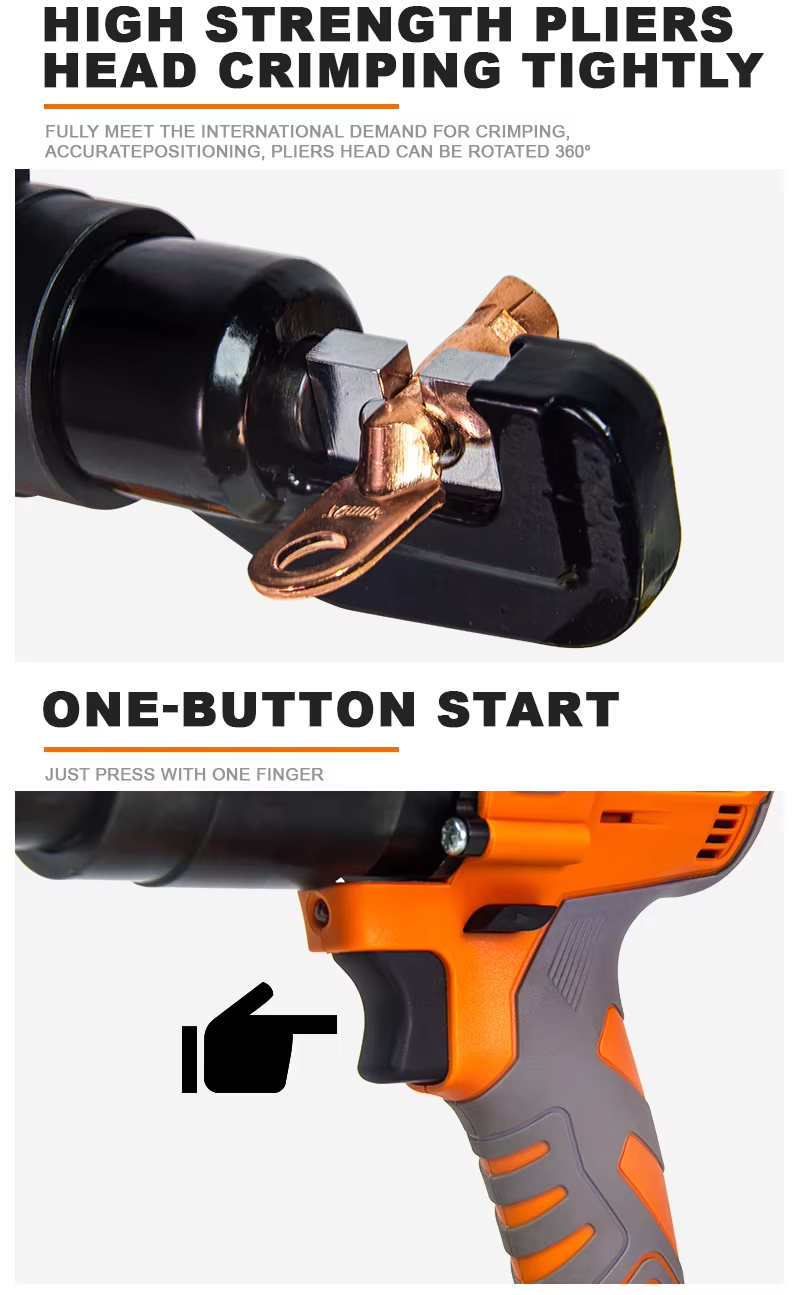 ME-70 Rechargeable Hydraulic Pliers Electric Hydraulic Crimping Tool supplier