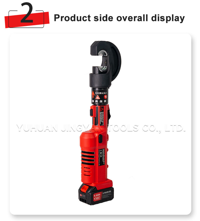 Hot Sale Industrial ES-400 Electric Hydraulic Crimper Crimping 16-400mm² Wires, Cables, Lugs Portable for Utility/Construction details