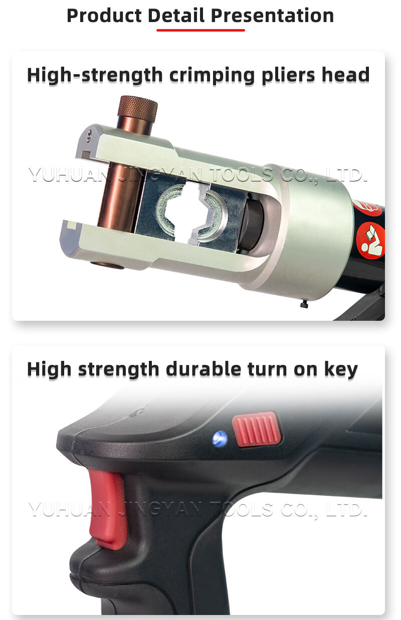 EZ-630 Electric Hydraulic Cable Crimper Battery-Powered Crimping Tool for 25-630 Sqmm Copper & Aluminum Cables supplier