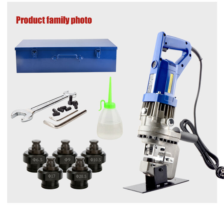 MHP-20 Hand-Held Electric Hydraulic Punch Tool for Angle Steel 35mm Depth Electric Hydraulic Puncher manufacture