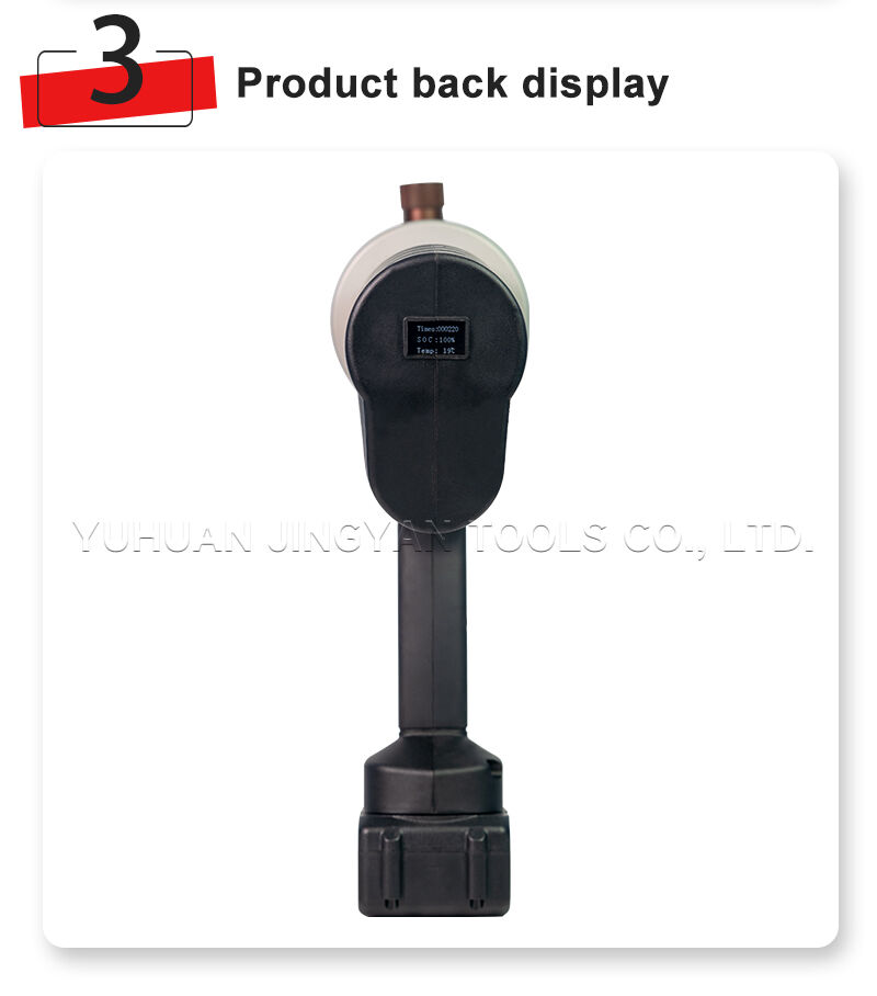 EZ-630 Electric Hydraulic Cable Crimper Battery-Powered Crimping Tool for 25-630 Sqmm Copper & Aluminum Cables supplier