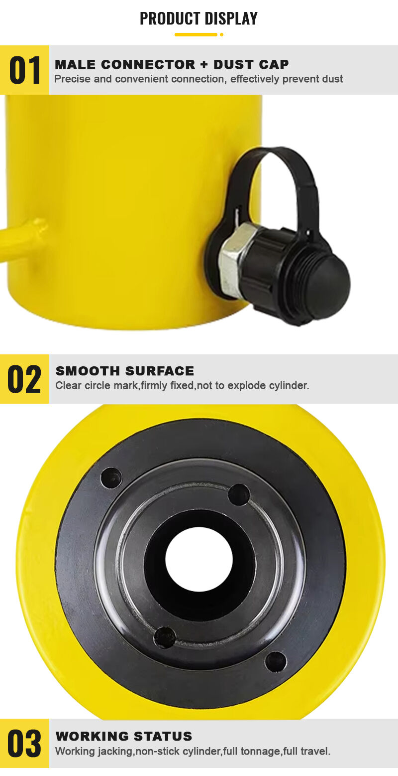 RCH-20100 20 Ton Hydraulic Hollow Jack Cylinders supplier