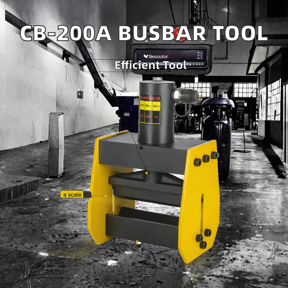 CB-200A Hydraulic Busbar Bending Machine Efficient Essential Hydraulic Tool for Copper and Aluminum Bending manufacture