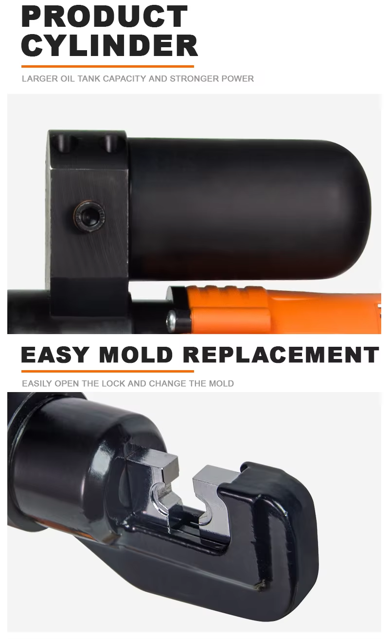 ME-70 Rechargeable Hydraulic Pliers Electric Hydraulic Crimping Tool manufacture