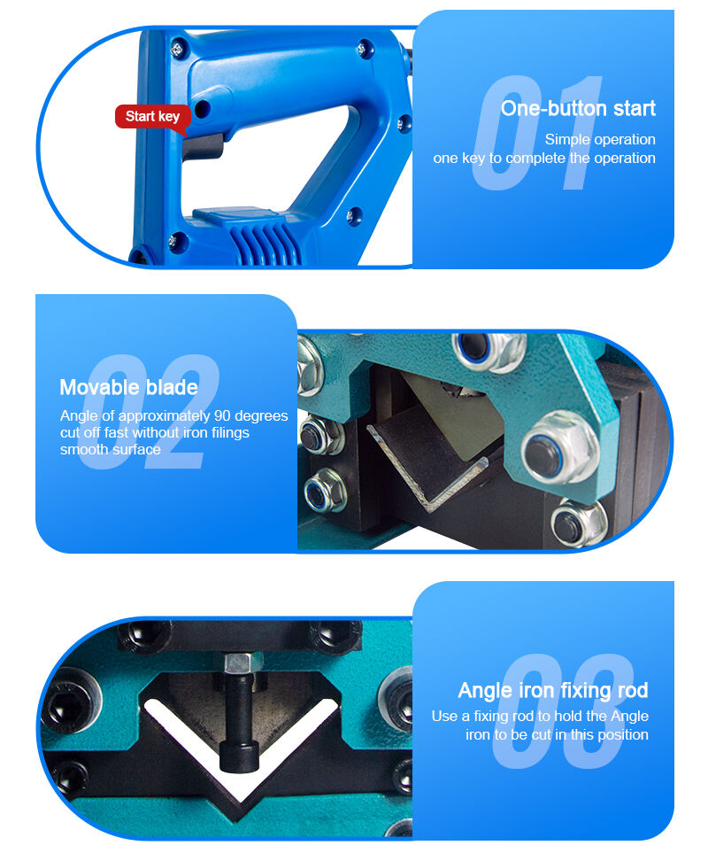 JL-60 Portable Electric Angle Cutter Machine Hand-held Hydraulic Cutting Tool details