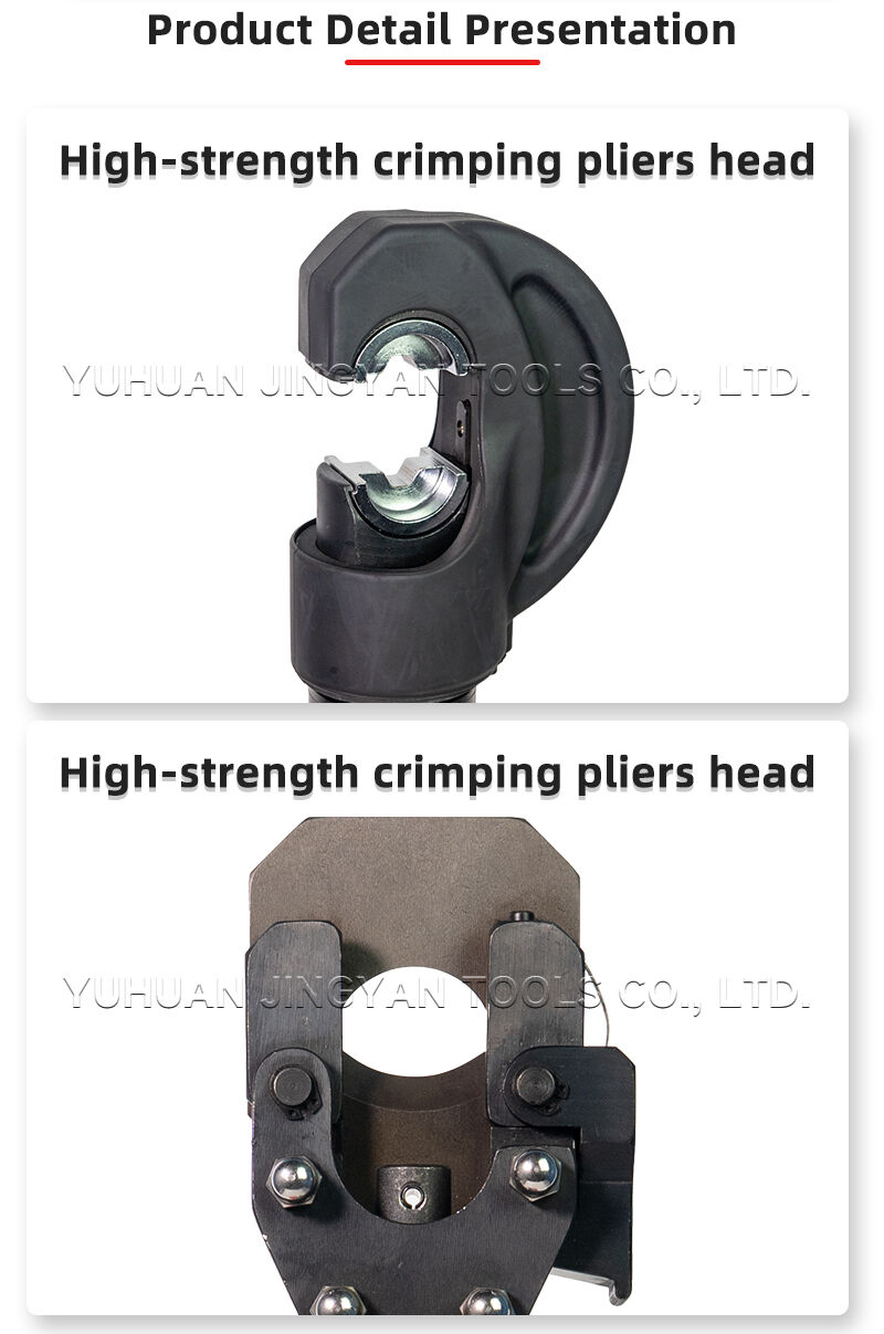 ES-400/50A 2-in-1Hydraulic Battery Crimping Tool with Integrated Cable Cutter for Electrical Power factory