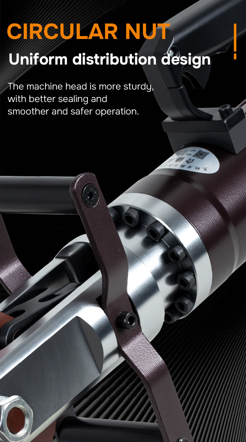 JP-A-120C Capacity 120mm Hydraulic Cable Cutter Cuts Copper, Aluminum, Steel Cables with 25 Tons Force factory