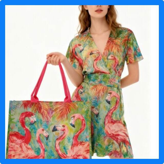 High-end custom logo canvas bag for your company