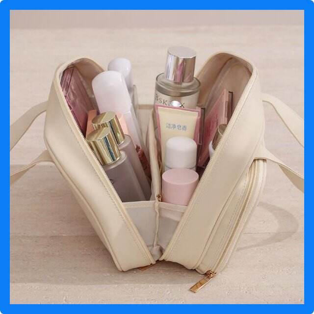 How to pack efficiently with a large travel makeup bag