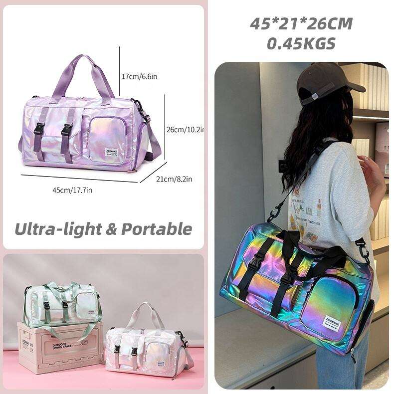 High-quality gym bag with shoe compartment for fitness enthusiasts