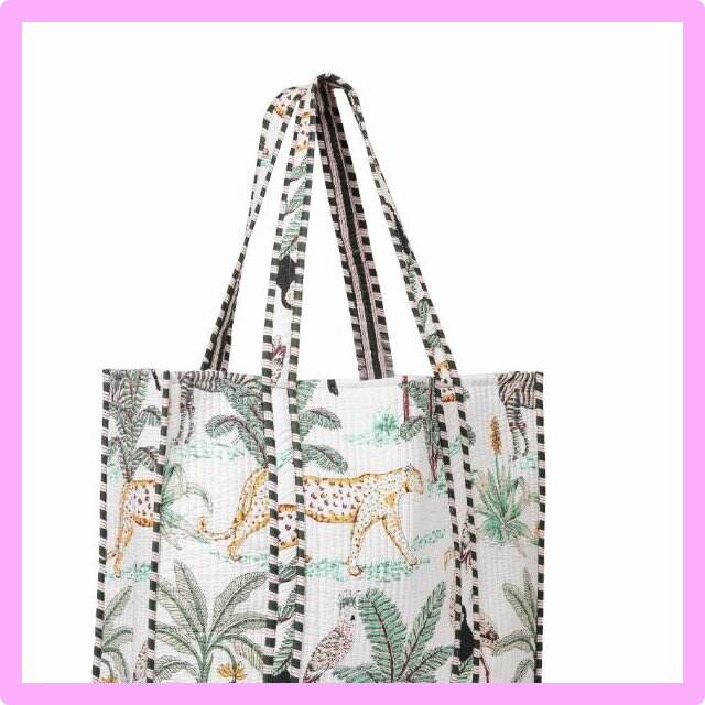 인쇄 캔버스 토트백