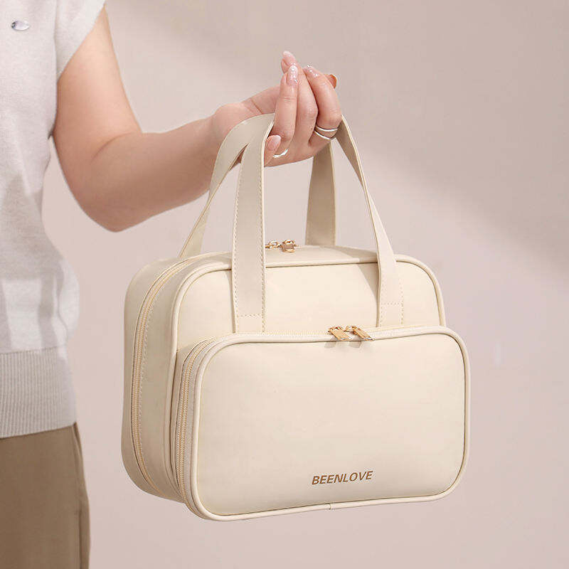 Create a unique look with custom canvas makeup bags