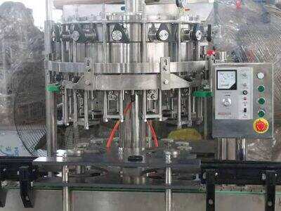 Modern Can Filling Line with PLC System and User-Friendly Design