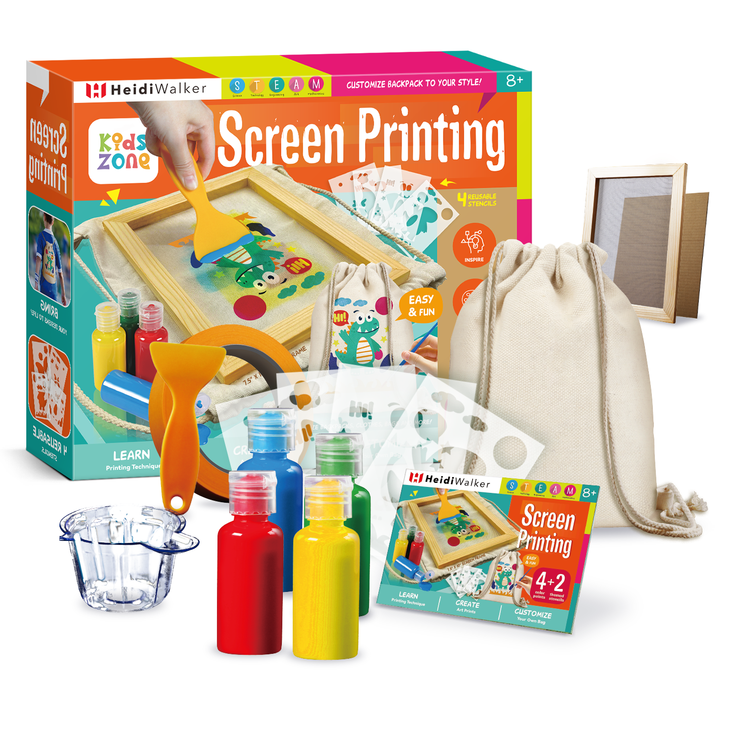 Screen printing kit