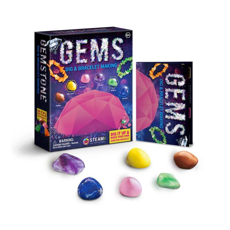 Gems dig&bracelet making