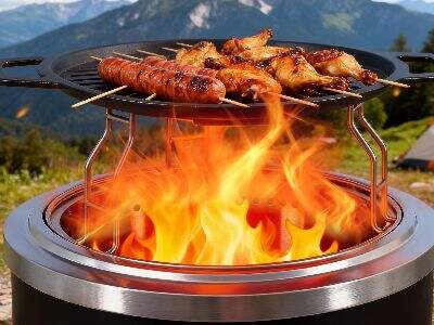 Stainless Outdoor Grills for Catering and Events