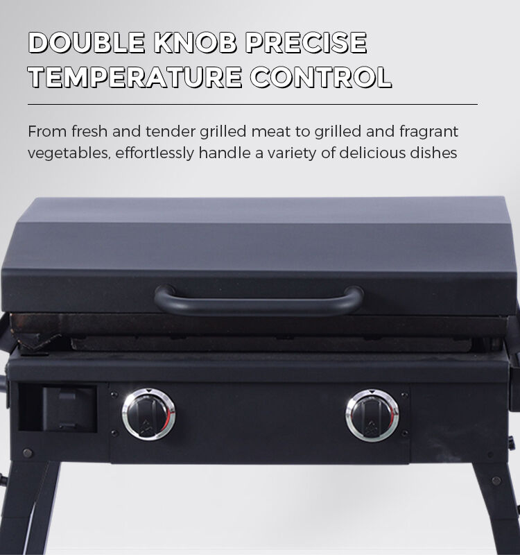 Factory Custom Commercial Stainless Steel Barbecue Cook Teppanyaki with Side Shelf factory