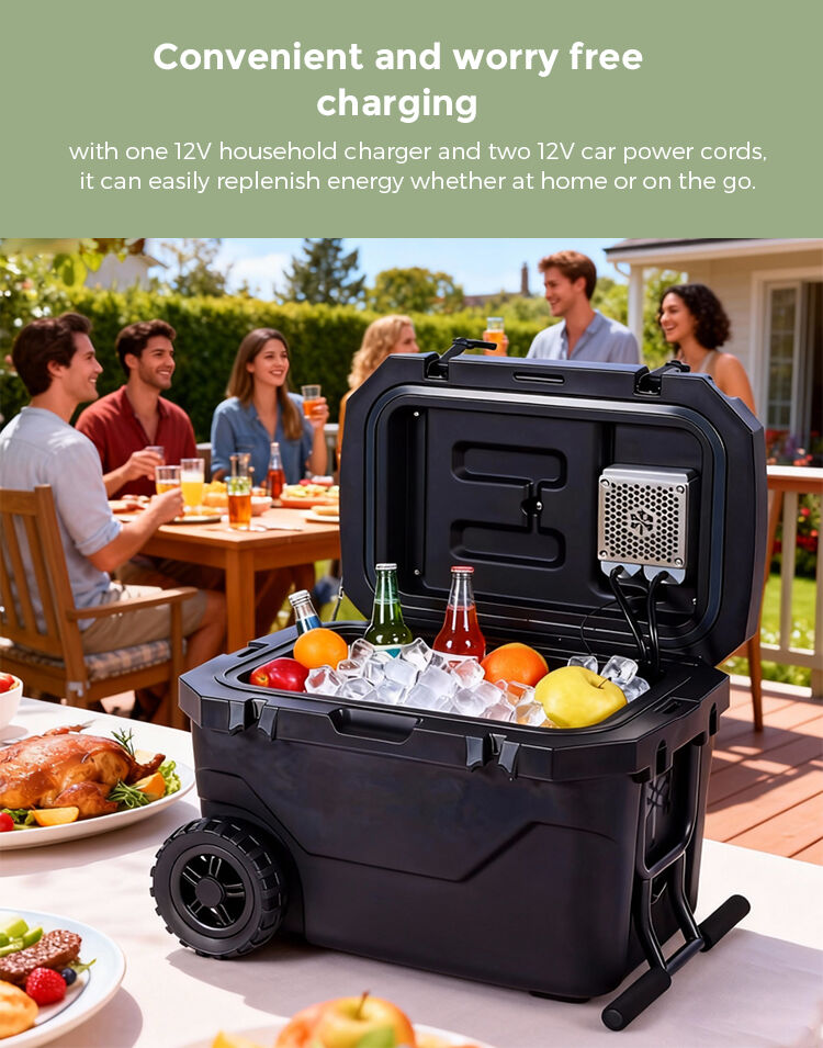 product insulated ice cooler box outdoor camping picnic portable ultra large capacity ice chest cooler with wheel-6