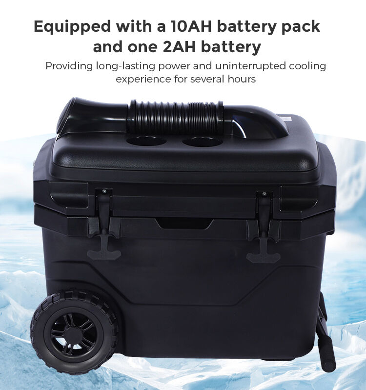 product insulated ice cooler box outdoor camping picnic portable ultra large capacity ice chest cooler with wheel-5