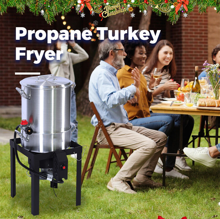 product outermust propane turkey fryer set aluminum outdoor burner pot for crawfish thanksgiving gatherings-1
