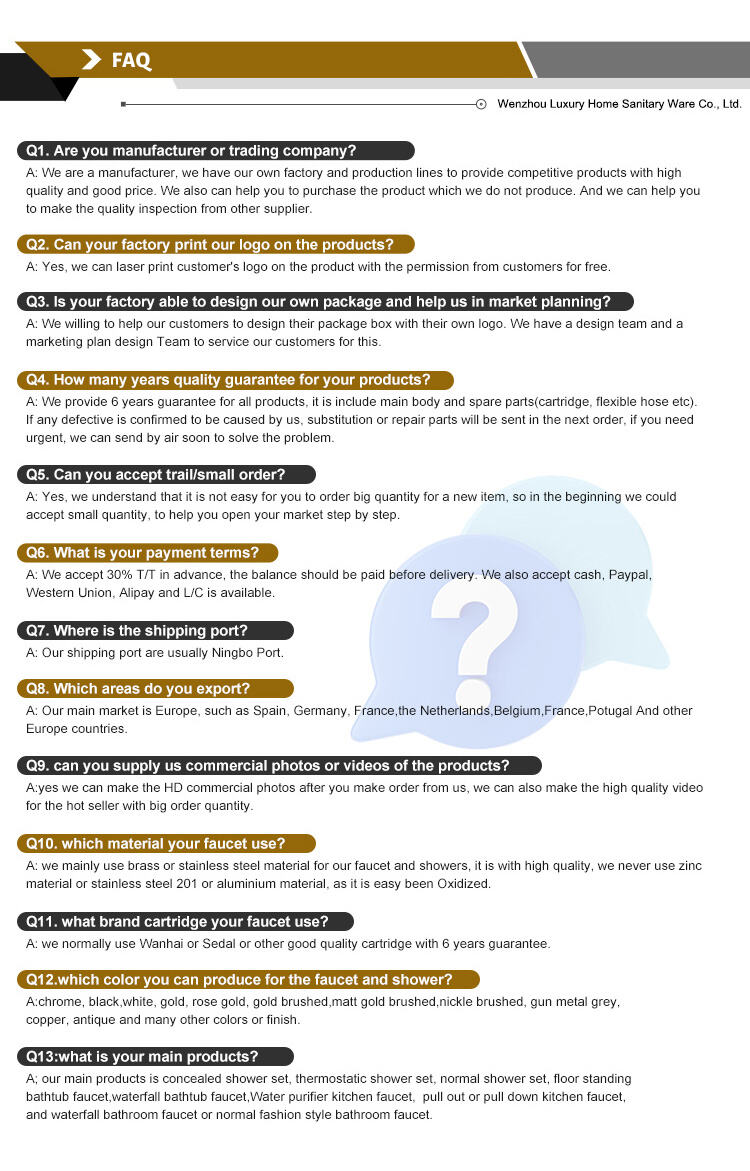 Hot Sale Bathtub Faucet with Hand-held Shower Concealed Bathtub Faucet Bathroom Hot and Cold Shower Three-piece Set manufacture