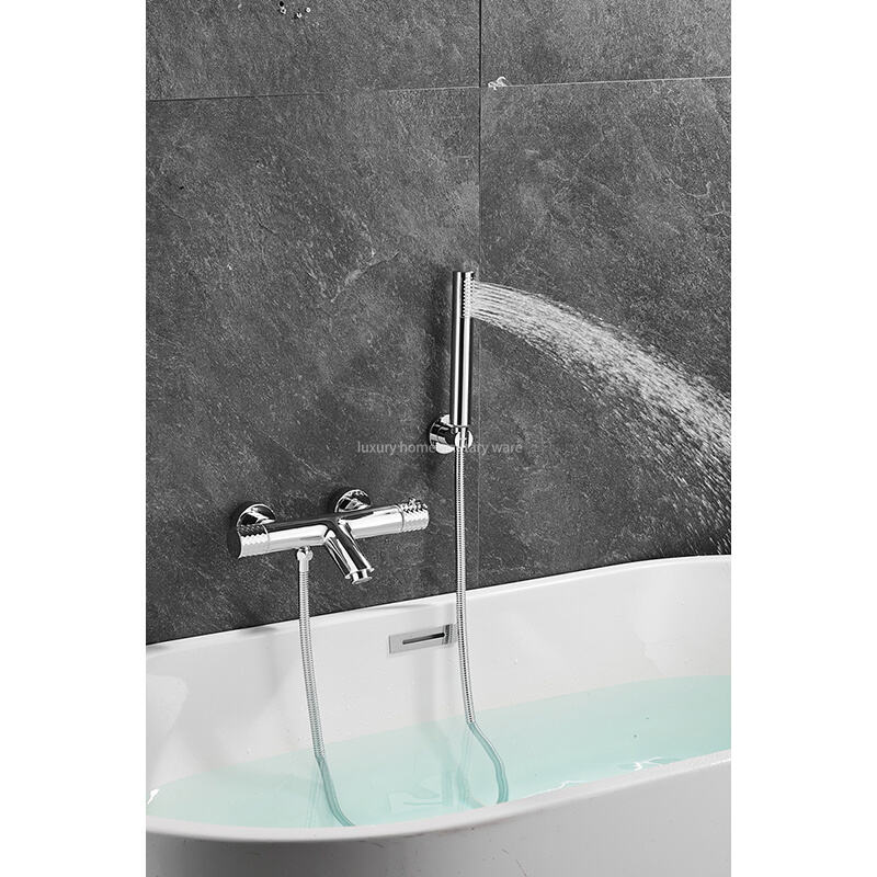 New Bathtub Shower Set Bathroom Faucet Brush Shower Faucet Constant Temperature Bathtub Shower Faucet manufacture