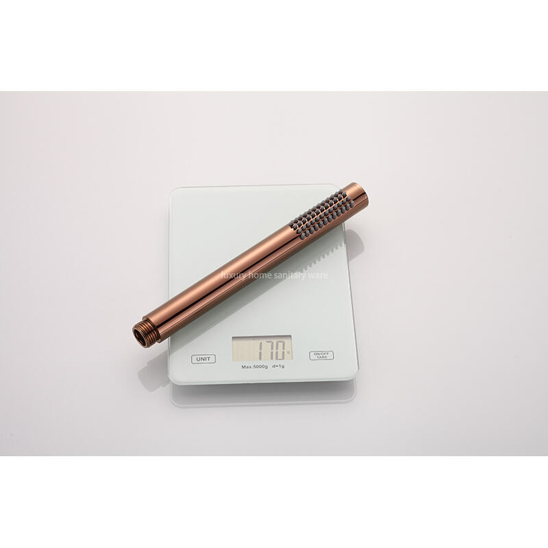 High-quality Brass Rose Gold Wall-mounted Shower Faucet Constant Temperature Shower Set Exposed Rain Shower Set manufacture