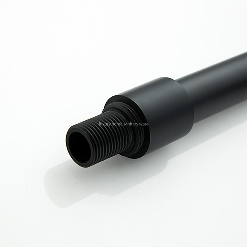 Factory Wholesale Hidden Carved Handle Black Bathroom Faucet 2 Hole Brass Sanitary Ware Basin Bathroom Faucet factory