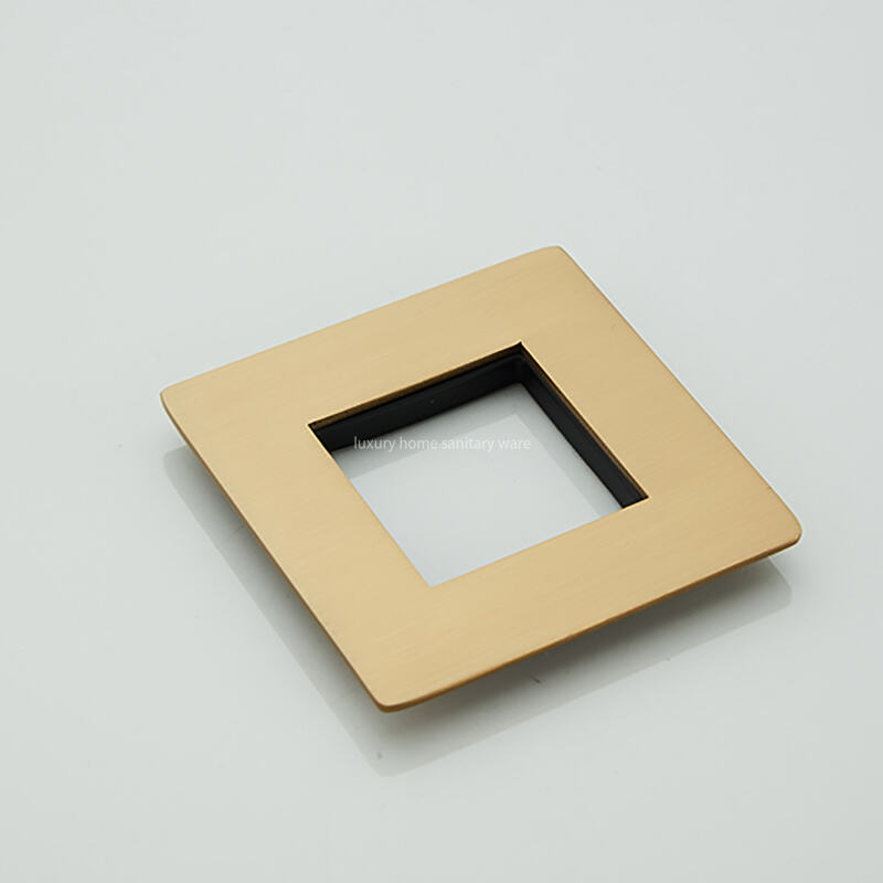 Wall-mounted Spray Gun square Brushed Gold Toilet Flusher Bathroom Sprayer Bidet Faucet Set Bathroom and Shower Faucet factory