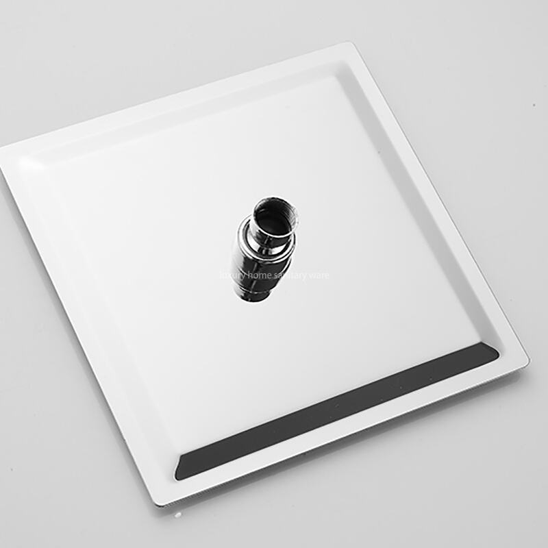 Hot-selling High-quality Electroplating Faucet Shower Set square Shower Head Set Bathroom Accessories Shower details