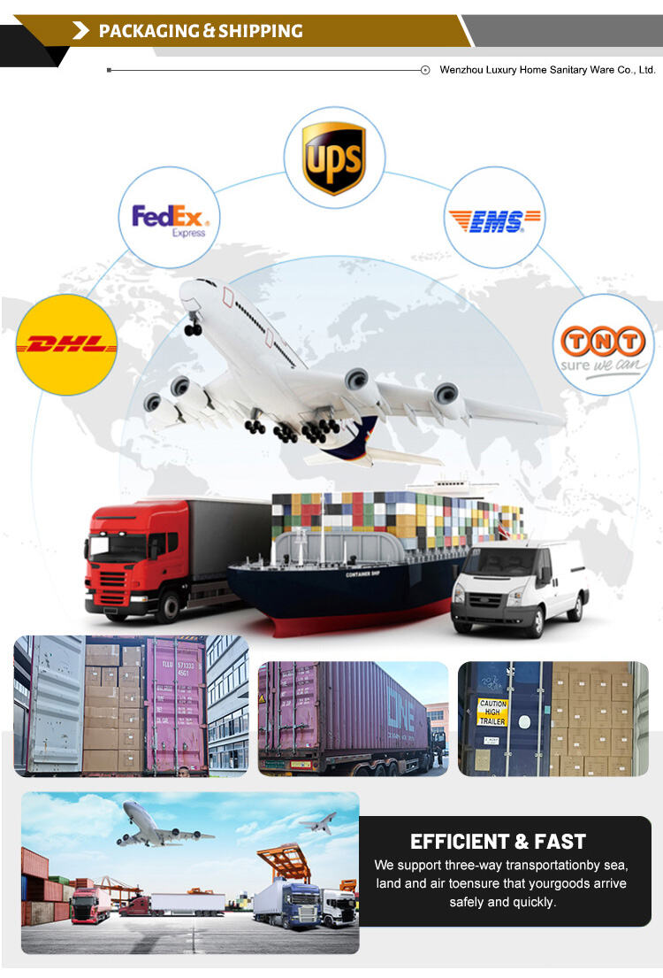 Hot Sale Bathtub Faucet with Hand-held Shower Concealed Bathtub Faucet Bathroom Hot and Cold Shower Three-piece Set factory