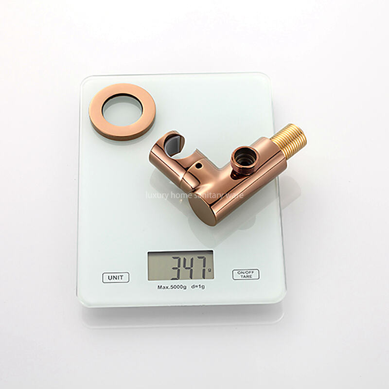 Best Selling Rose Gold Concealed Shower Set Modern Home Hotel Bathroom Shower Faucet with Hand Shower manufacture