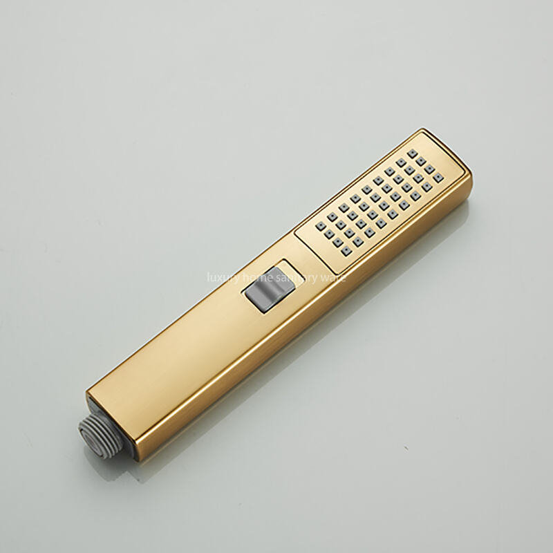 Hotel Bathroom Shower Faucet Hot and Cold Adjustment Wire Drawing Embedded Shower Suit Wall-mounted Bathroom Shower supplier