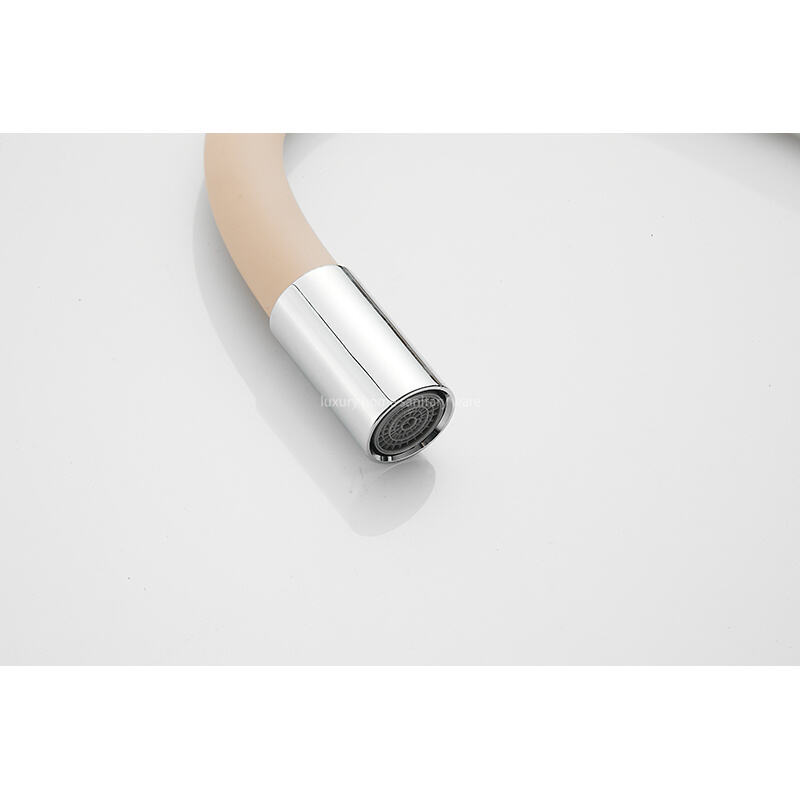 Best-selling Kitchen Deck Is Equipped with 360 Faucet, High-quality Universal Faucet-khaki Hot and Cold Mixer Faucet details