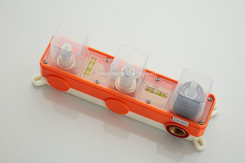 High Quality Hotel Room Brass Shower Faucet Set Concealed Long Panel Modern Bathroom Wall Mounted Shower Set supplier