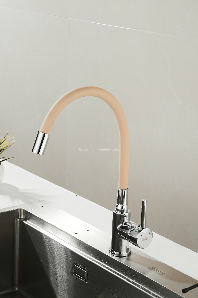 Best-selling Kitchen Deck Is Equipped with 360 Faucet, High-quality Universal Faucet-khaki Hot and Cold Mixer Faucet supplier