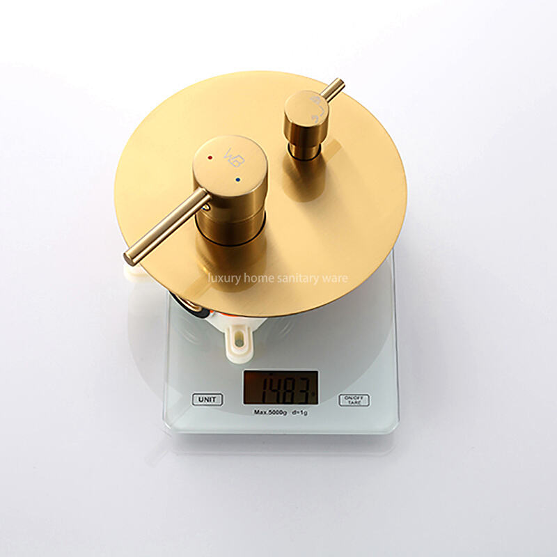 Factory Direct Hotel Bathroom Concealed Shower Faucet Bathroom Shower Set High Pressure Shower with Handheld Spray factory