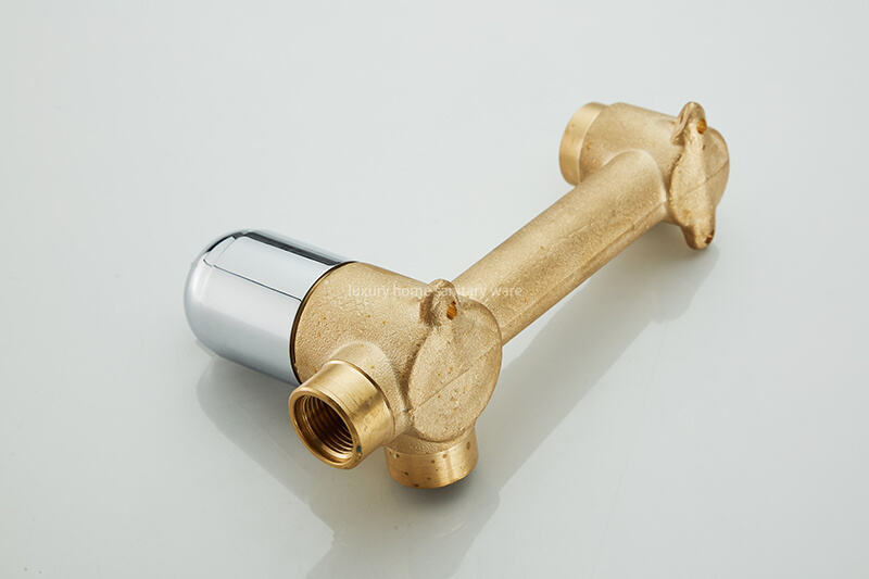 Factory Wholesale Bathroom Faucet Concealed Wall-hung Bathtub Sink Faucet Bathtub Hot and Cold Water Mixer factory